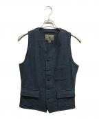 NIGEL CABOURNナイジェルケーボン）の古着「ウールベスト」｜ネイビー