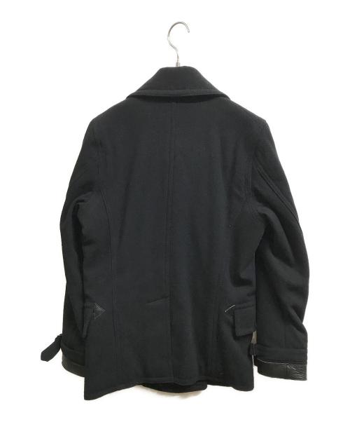 NIGEL CABOURN（ナイジェルケーボン）NIGEL CABOURN (ナイジェルケーボン) MILITARY PEA COAT ブラック サイズ:44の古着・服飾アイテム