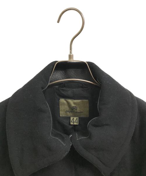 NIGEL CABOURN（ナイジェルケーボン）NIGEL CABOURN (ナイジェルケーボン) MILITARY PEA COAT ブラック サイズ:44の古着・服飾アイテム
