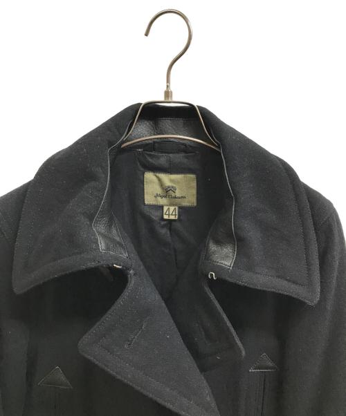 NIGEL CABOURN（ナイジェルケーボン）NIGEL CABOURN (ナイジェルケーボン) MILITARY PEA COAT ブラック サイズ:44の古着・服飾アイテム