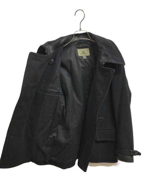 NIGEL CABOURN（ナイジェルケーボン）NIGEL CABOURN (ナイジェルケーボン) MILITARY PEA COAT ブラック サイズ:44の古着・服飾アイテム