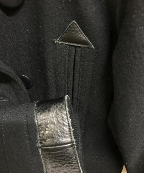 NIGEL CABOURN（ナイジェルケーボン）NIGEL CABOURN (ナイジェルケーボン) MILITARY PEA COAT ブラック サイズ:44の古着・服飾アイテム