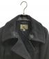 中古・古着 NIGEL CABOURN (ナイジェルケーボン) MILITARY PEA COAT ブラック サイズ:44：10000円