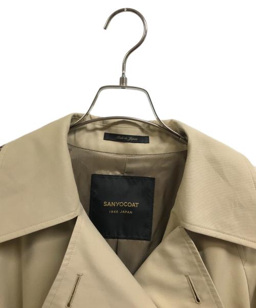SANYOCOAT（サンヨーコート）SANYOCOAT (サンヨーコート) オーバーサイズドトレンチモデル ベージュ サイズ:36 未使用品の古着・服飾アイテム