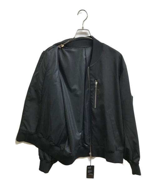 COMME CA ISM（コムサイズム）COMME CA ISM (コムサイズム) ウォッシャブルジップブルゾン ブラック サイズ:M 未使用品の古着・服飾アイテム