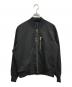 COMME CA ISM（コムサイズム）の古着「ウォッシャブルジップブルゾン」｜ブラック