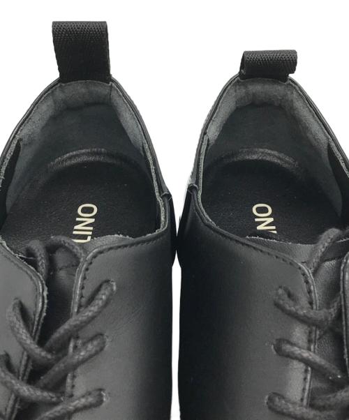 THE ONITSUKA（ジ オニツカ）THE ONITSUKA (ジ オニツカ) ダービーシューズ ブラック サイズ:25の古着・服飾アイテム