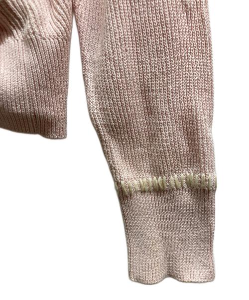 OUAT（オーユーエーティー）OUAT (オーユーエーティー) コットンカーディガン ピンク サイズ:3の古着・服飾アイテム