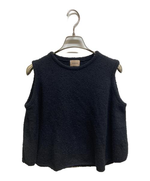 THE SHISHIKUI（シシクイ）THE SHISHIKUI (シシクイ) ニットベスト ブラック サイズ:FREEの古着・服飾アイテム