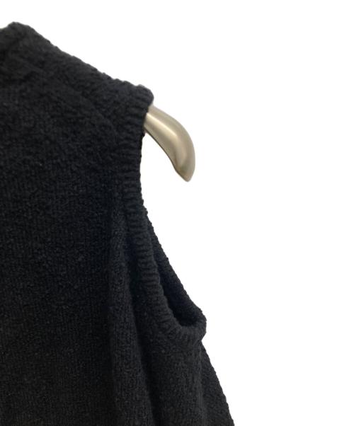 THE SHISHIKUI（シシクイ）THE SHISHIKUI (シシクイ) ニットベスト ブラック サイズ:FREEの古着・服飾アイテム