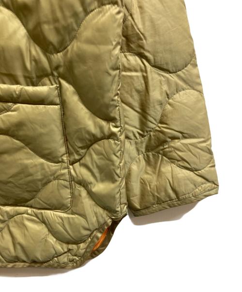 TODAYFUL（トゥデイフル）TODAYFUL (トゥデイフル) Collarless Quilting Jacket カーキ サイズ:38の古着・服飾アイテム