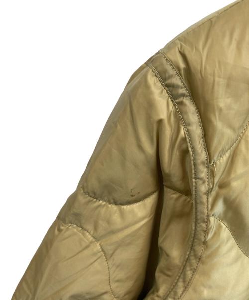 TODAYFUL（トゥデイフル）TODAYFUL (トゥデイフル) Collarless Quilting Jacket カーキ サイズ:38の古着・服飾アイテム