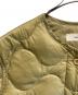 中古・古着 TODAYFUL (トゥデイフル) Collarless Quilting Jacket カーキ サイズ:38：7000円