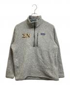 Patagoniaパタゴニア）の古着「ハーフジップスウェット」｜グレー