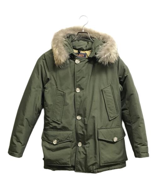 WOOLRICH（ウールリッチ）WOOLRICH (ウールリッチ) ARCTIC PARKAダウンジャケット グリーン サイズ:XSの古着・服飾アイテム