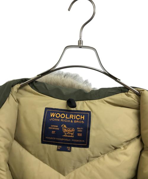 WOOLRICH（ウールリッチ）WOOLRICH (ウールリッチ) ARCTIC PARKAダウンジャケット グリーン サイズ:XSの古着・服飾アイテム