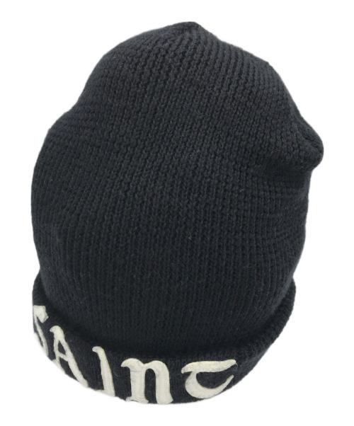 SAINT MICHAEL（セントマイケル）SAINT MICHAEL (セントマイケル) KNIT CAP ブラック サイズ:OSの古着・服飾アイテム