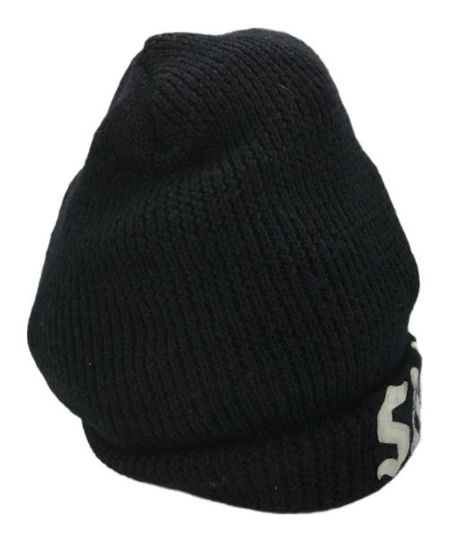 SAINT MICHAEL（セントマイケル）SAINT MICHAEL (セントマイケル) KNIT CAP ブラック サイズ:OSの古着・服飾アイテム