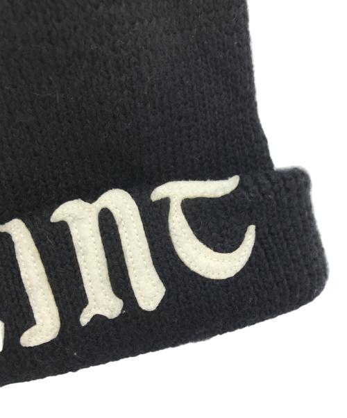 SAINT MICHAEL（セントマイケル）SAINT MICHAEL (セントマイケル) KNIT CAP ブラック サイズ:OSの古着・服飾アイテム