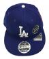 中古・古着 SAINT MICHAEL (セントマイケル) New Era (ニューエラ) MLBロサンゼルス ドジャース コラボキャップ RC 9FIFTY ブルー：13000円