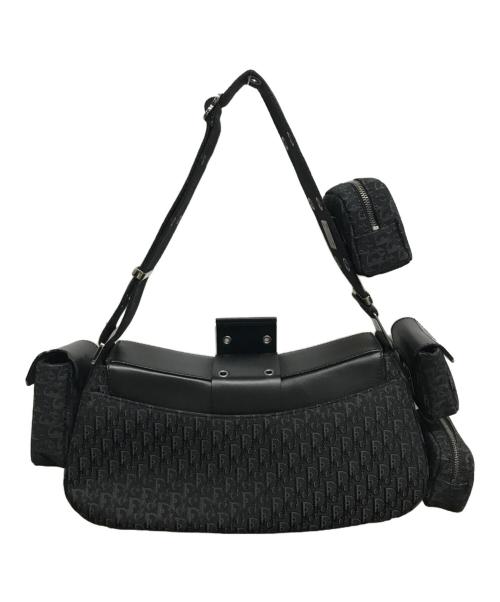 Christian Dior（クリスチャン ディオール）Christian Dior (クリスチャン ディオール) Street Chic Trotter Columbus Shoulder Bag ブラックの古着・服飾アイテム