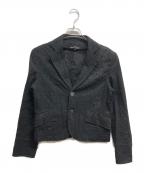tricot COMME des GARCONSトリココムデギャルソン）の古着「2Bデザインジャケット」｜ブラック