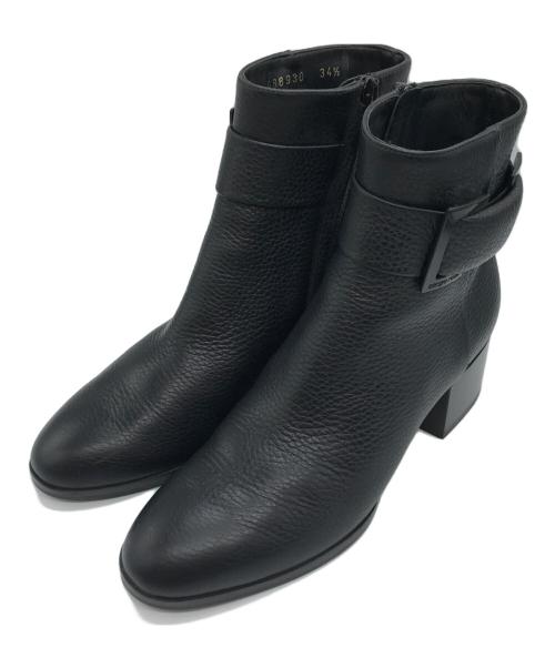 sergio rossi（セルジオロッシ）sergio rossi (セルジオロッシ) サイドジップブーツ ブラック サイズ:34 1/2の古着・服飾アイテム