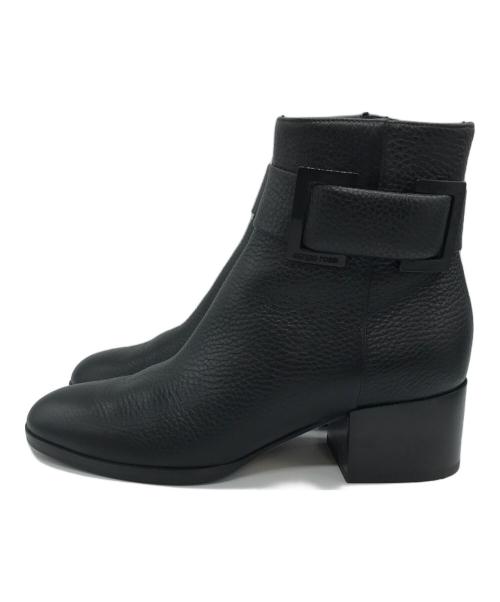 sergio rossi（セルジオロッシ）sergio rossi (セルジオロッシ) サイドジップブーツ ブラック サイズ:34 1/2の古着・服飾アイテム