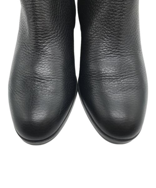 sergio rossi（セルジオロッシ）sergio rossi (セルジオロッシ) サイドジップブーツ ブラック サイズ:34 1/2の古着・服飾アイテム