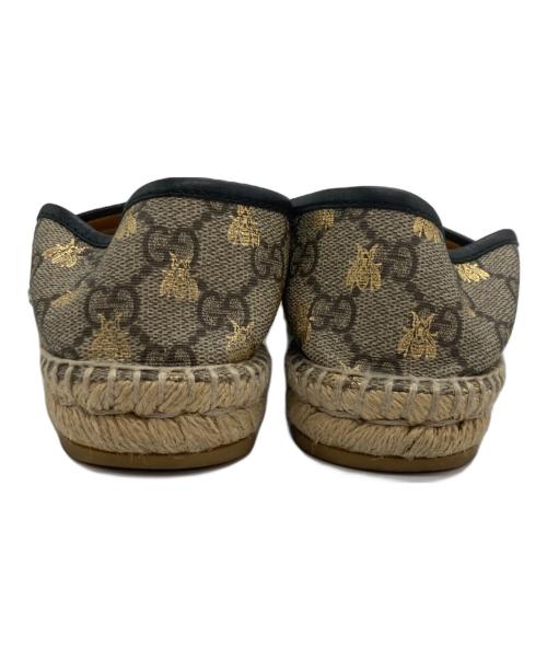 GUCCI（グッチ）GUCCI (グッチ) GGスプリームエスパドリーユ ベージュ サイズ:35の古着・服飾アイテム