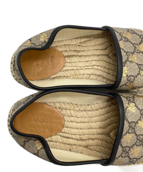 GUCCI（グッチ）GUCCI (グッチ) GGスプリームエスパドリーユ ベージュ サイズ:35の古着・服飾アイテム