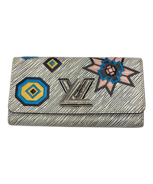 LOUIS VUITTON（ルイ ヴィトン）LOUIS VUITTON (ルイ ヴィトン) エピデニム ポルトフォイユツイスト ホワイトの古着・服飾アイテム