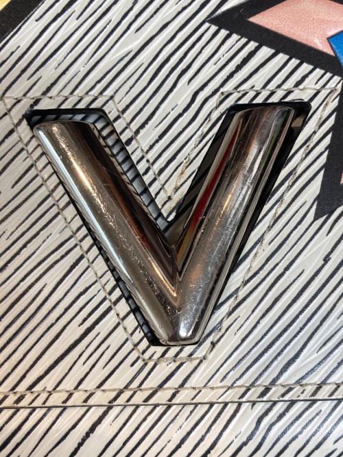 LOUIS VUITTON（ルイ ヴィトン）LOUIS VUITTON (ルイ ヴィトン) エピデニム ポルトフォイユツイスト ホワイトの古着・服飾アイテム