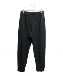 JIL SANDER（ジルサンダー）の古着「ウールジョガーパンツ」｜ブラック
