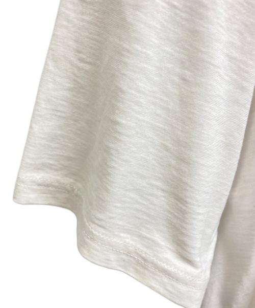 ENFOLD（エンフォルド）ENFOLD (エンフォルド) コットンレイヤードドロップドレス ワンピース ホワイト サイズ:36の古着・服飾アイテム