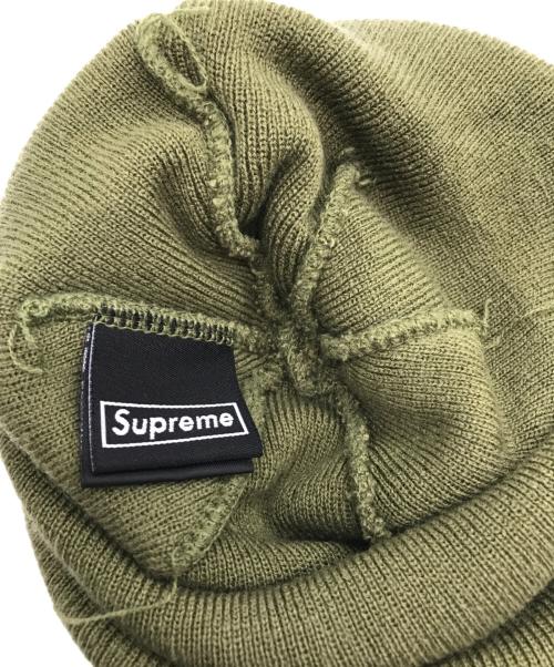 SUPREME（シュプリーム）Supreme (シュプリーム) New Era (ニューエラ) cross box logo beanie グリーンの古着・服飾アイテム