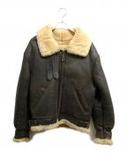 AVIREXアヴィレックス）の古着「B-3ムートンフライトジャケット」｜ブラウン