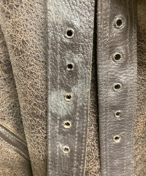 AVIREX（アヴィレックス）AVIREX (アヴィレックス) B-3ムートンフライトジャケット ブラウン サイズ:40の古着・服飾アイテム