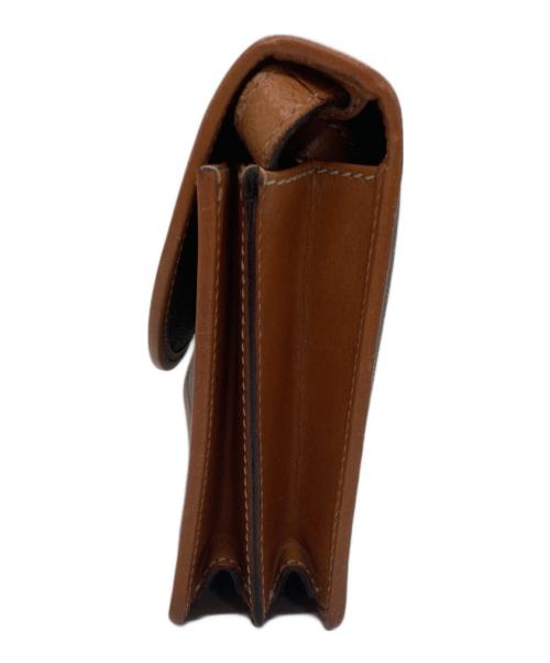 CELINE（セリーヌ）CELINE (セリーヌ) マカダム柄ショルダーバッグ ブラウンの古着・服飾アイテム