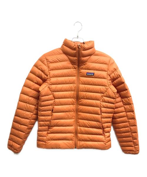 Patagonia（パタゴニア）Patagonia (パタゴニア) ダウンセーター オレンジ サイズ:Sの古着・服飾アイテム