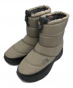 THE NORTH FACEザ ノース フェイス）の古着「ヌプシ ブーティ ウォータープルーフ」｜ベージュ
