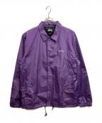 stussyステューシー）の古着「CRUIZE COACH JACKET」｜パープル