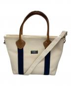 L.L.Beanエルエルビーン）の古着「レザー・ハンドル・カタディン・ボート・アンド・トート」｜ベージュ