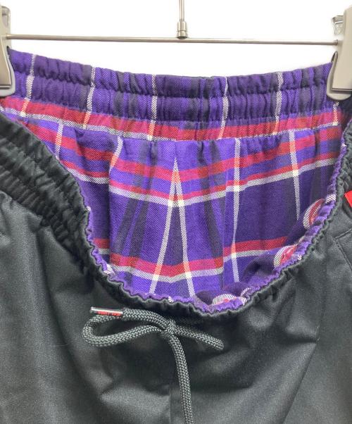 adidas Originals（アディダスオリジナル）adidas originals (アディダスオリジナル) korn (コーン) リバーシブルTRACK PANT パープル×ブラック サイズ:Sの古着・服飾アイテム