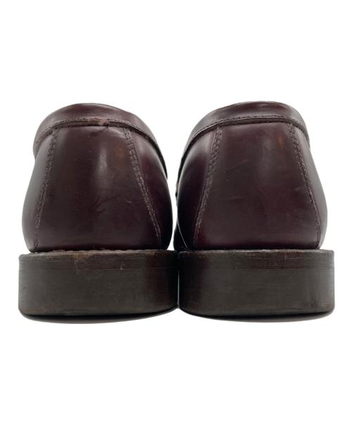 WHEEL ROBE（ウィールローブ）wheel robe (ウィールローブ) HEAVY STITCHING LOAFER バーガンディー サイズ:9Dの古着・服飾アイテム