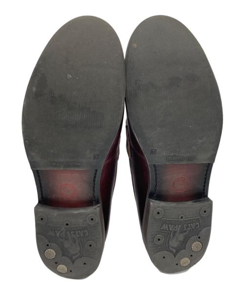 WHEEL ROBE（ウィールローブ）wheel robe (ウィールローブ) HEAVY STITCHING LOAFER バーガンディー サイズ:9Dの古着・服飾アイテム