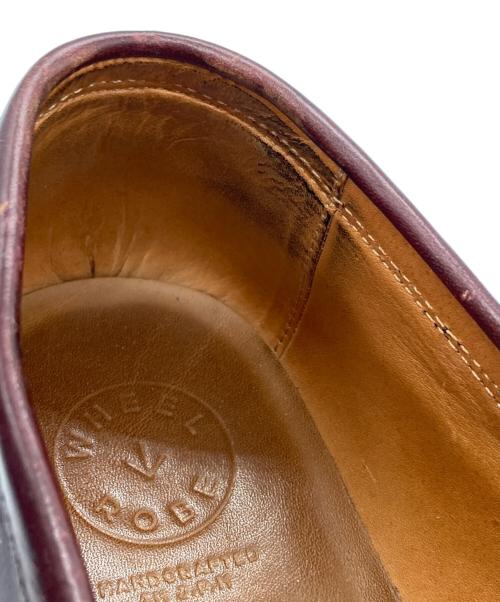 WHEEL ROBE（ウィールローブ）wheel robe (ウィールローブ) HEAVY STITCHING LOAFER バーガンディー サイズ:9Dの古着・服飾アイテム