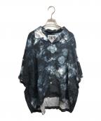 TIGHTBOOTH PRODUCTIONタイトブースプロダクション）の古着「COLOR WAVE ALOHA SHIRT」｜ブルー