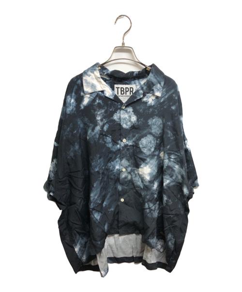 TIGHTBOOTH PRODUCTION（タイトブースプロダクション）TIGHTBOOTH PRODUCTION (タイトブースプロダクション) COLOR WAVE ALOHA SHIRT ブルー サイズ:XLの古着・服飾アイテム