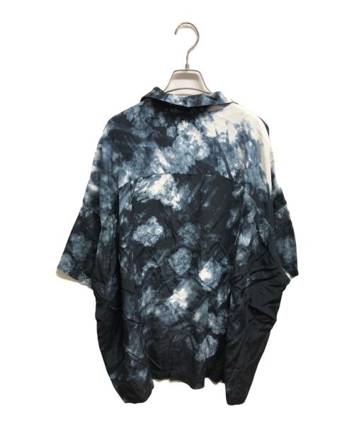 TIGHTBOOTH PRODUCTION（タイトブースプロダクション）TIGHTBOOTH PRODUCTION (タイトブースプロダクション) COLOR WAVE ALOHA SHIRT ブルー サイズ:XLの古着・服飾アイテム